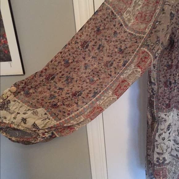 Zara Peasant Top - Picture 2 of 5